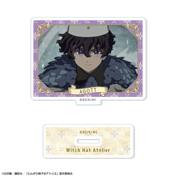 License Agent TV Anime "Witch Hat Atelier" Mini Acrylic Stand Design 11 (Agott)