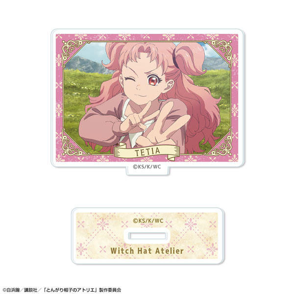 License Agent TV Anime "Witch Hat Atelier" Mini Acrylic Stand Design 12 (Tetia)
