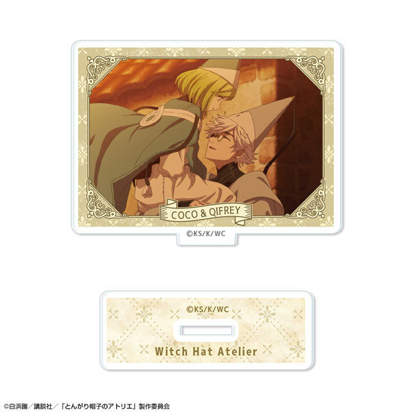 License Agent TV Anime "Witch Hat Atelier" Mini Acrylic Stand Design 16 (Coco & Qifrey)
