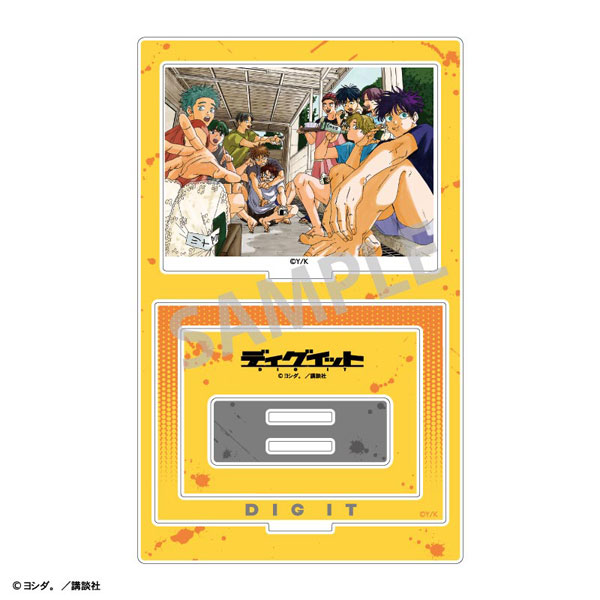 Kamio Japan Dig It Acrylic Stand Episode 5 Frontispiece Color Illustration