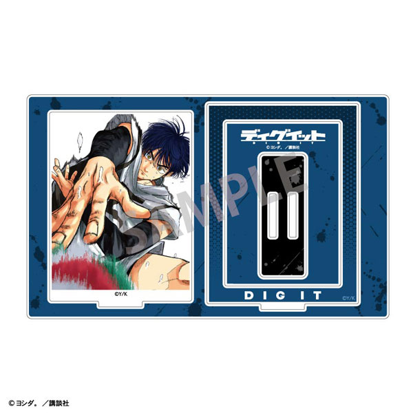 Kamio Japan Dig It Acrylic Stand Vol.2 Cover Color Illustration รูปภาพ 1