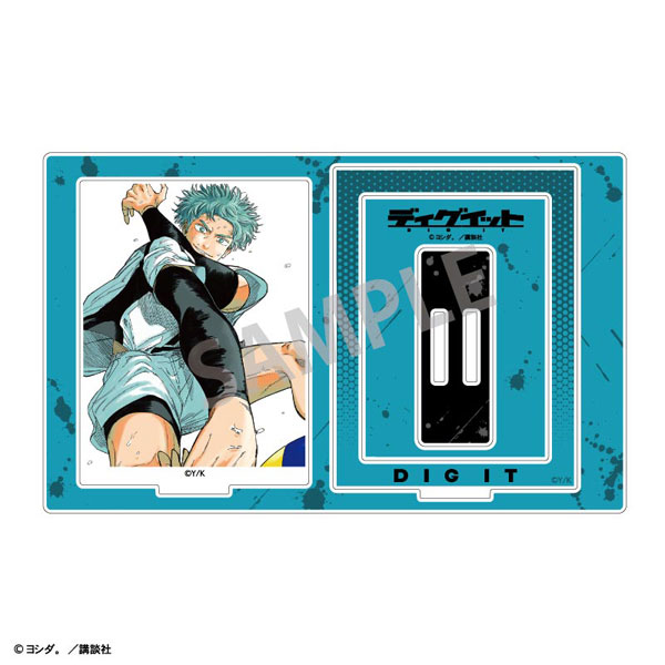 Kamio Japan Dig It Acrylic Stand Vol.3 Cover Color Illustration
