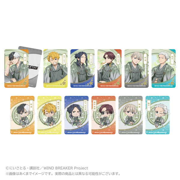 Stella Notes WIND BREAKER Trading Hologram Card Round Window ver. 12Pack BOX รูปภาพ 1