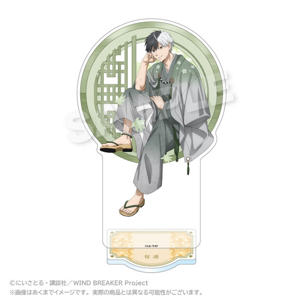 Stella Notes WIND BREAKER Acrylic Stand Round Window ver. Haruka Sakura