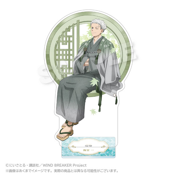 Stella Notes WIND BREAKER BIG Acrylic Stand Round Window ver. Hajime Umemiya รูปภาพ 1