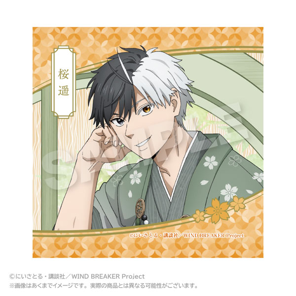 Stella Notes WIND BREAKER Mini Towel Round Window ver. Haruka Sakura