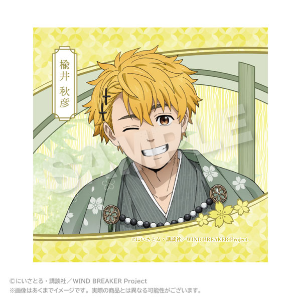 Stella Notes WIND BREAKER Mini Towel Round Window ver. Akihiko Nirei