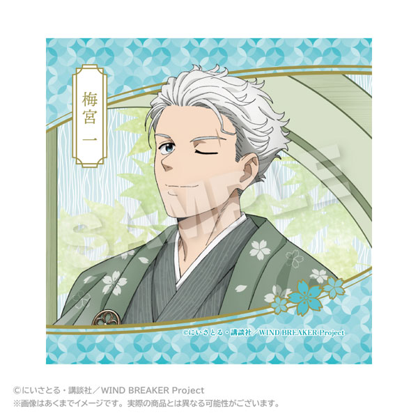 Stella Notes WIND BREAKER Mini Towel Round Window ver. Hajime Umemiya