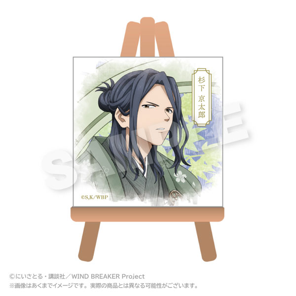 Stella Notes WIND BREAKER 미니 캔버스 아트 Round Window ver. 스기시타 쿄타로