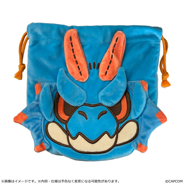 Capcom Monster Hunter MonDefo Drawstring Bag Pouch Lagiacrus