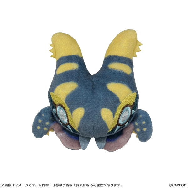 Capcom Monster Hunter MonDefo Plush Badge Nu Udra