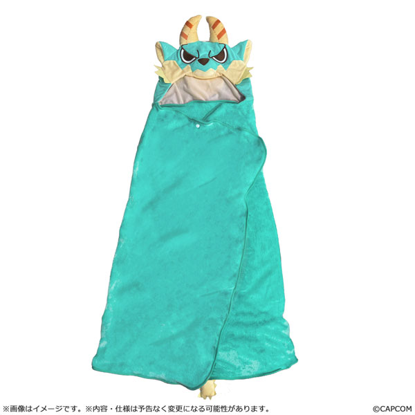 Capcom Monster Hunter MonDefo Fluffy Poncho Zinogre
