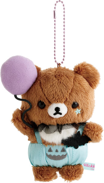 San-x MV90601 Rilakkuma Burasage Plush Chairoikoguma gambar 1