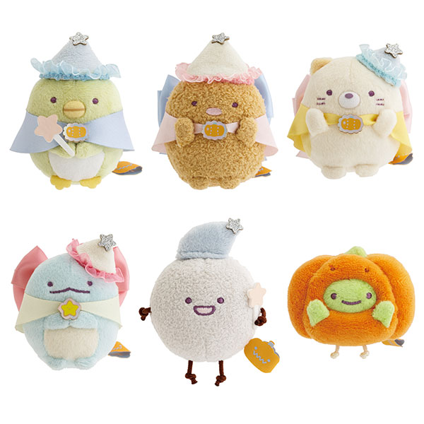 San-x MV90701 Sumikko Gurashi Collection Tenori Plush 18Item Assortment BOX gambar 1