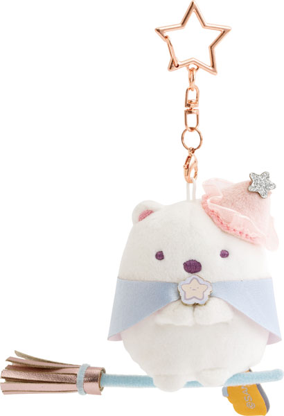 San-x MV90801 Sumikko Gurashi Collection Burasage Plush Shirokuma