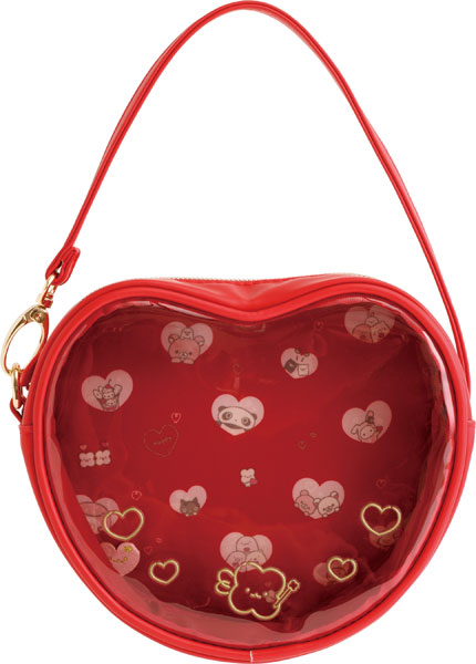San-x CA94901 San-x Universe "Heart" Heart Clear Pouch image 1