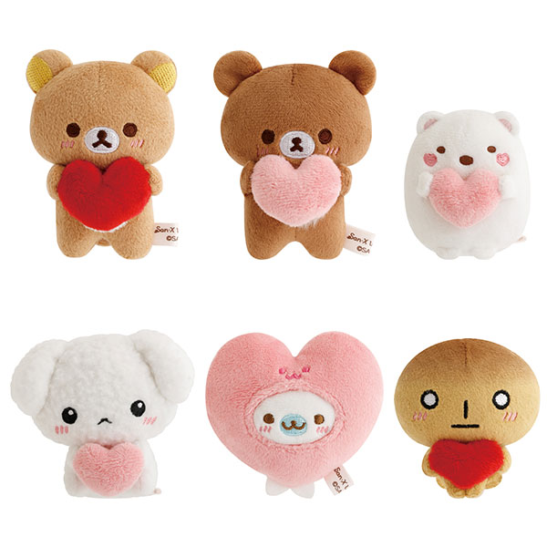 San-x MZ03001 San-x Universe "Heart" Tenori Plush 18Item Assortment BOX 圖片 1