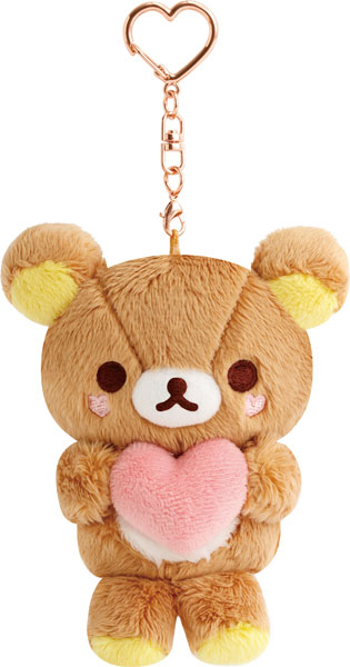 San-x MZ03501 San-x Universe "Heart" Rilakkuma Burasage Plush Rilakkuma image 1