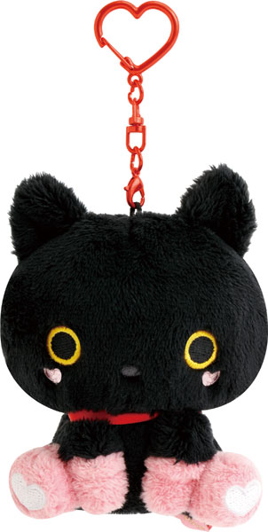 San-x MZ03701 San-x Universe "Heart" Kutsushita Nyanko Burasage Plush gambar 1