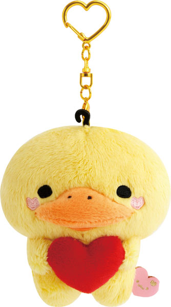 San-x MZ03801 San-x Universe "Heart" Kamonohashikamo. Burasage Plush imagen 1