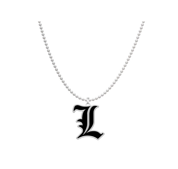 BOOMCOMIC Death Note "L" Logo Necklace Bild 1