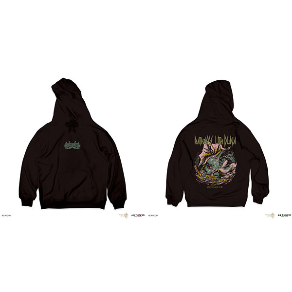 AIR TWOKYO "Monster Hunter Wilds" Vol.2 Scene Illustration Hoodie 2 (Uth Duna x Rathalos) XL