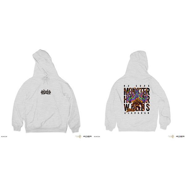 AIR TWOKYO "Monster Hunter Wilds" Vol.2 Scene Illustration Hoodie 3 (Nu Udra x Ajarakan) XL