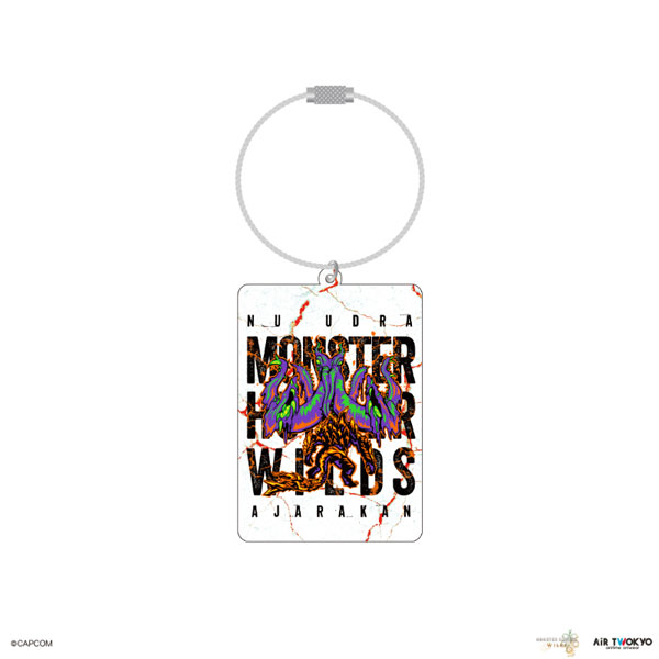 AIR TWOKYO "Monster Hunter Wilds" Vol.2 3D Acrylic Keychain (Nu Udra x Ajarakan)