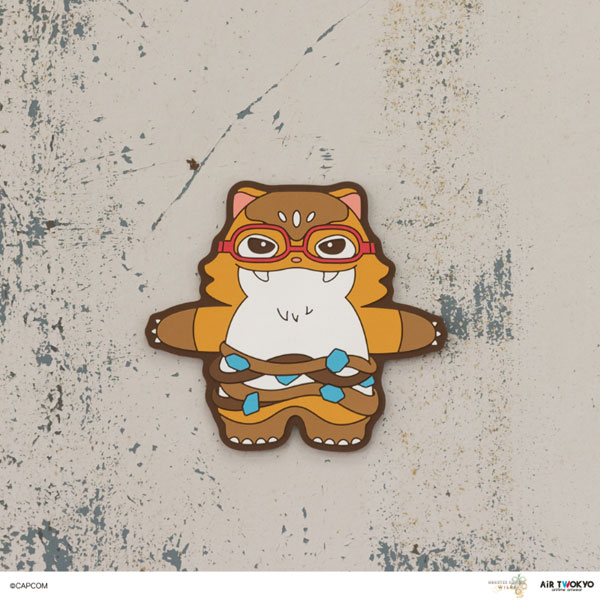 AIR TWOKYO "Monster Hunter Wilds" Vol.2 Rubber Magnet Hook (Wudwud)