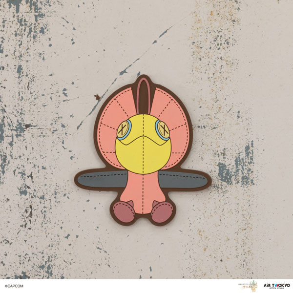 AIR TWOKYO "Monster Hunter Wilds" Vol.2 Rubber Magnet Hook (Kut-Ku Plush) Bild 1