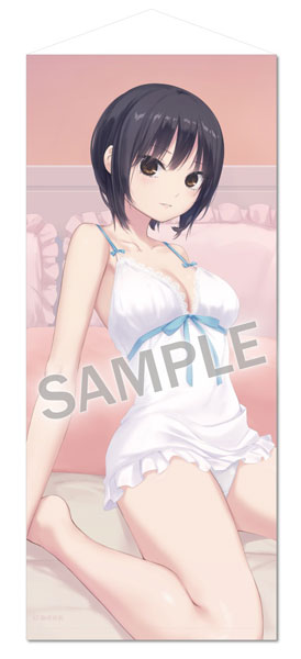 Brendream Coffee Kizoku Special Size Wall Scroll Lovely day Sweet night -Negligee Aoyama-san-