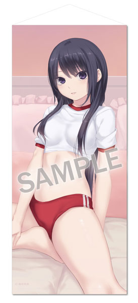 Brendream Coffee Kizoku Special Size Wall Scroll Lovely day Sweet night -Bloomers Shiramine-san- Bild 1