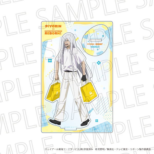 SR-GYM TV Anime "Reborn!" New Illustration Acrylic Stand Superbi Squalo (10 Years Later)