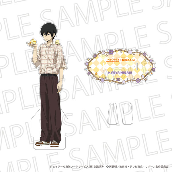 SR-GYM TV Anime "Reborn!" New Illustration Big Acrylic Stand Kyoya Hibari