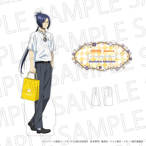 SR-GYM TV Anime "Reborn!" New Illustration Big Acrylic Stand Mukuro Rokudo (10 Years Later) hình ảnh 1