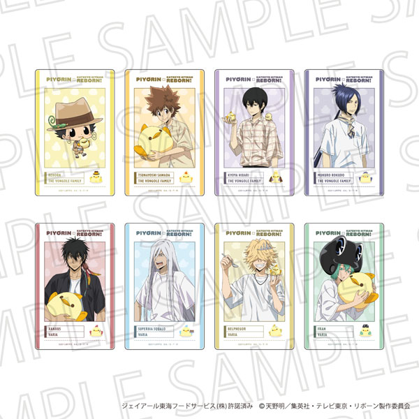 SR-GYM TV Anime "Reborn!" Trading Clear Card 8Pack BOX รูปภาพ 1