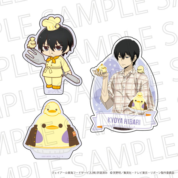 SR-GYM TV Anime "Reborn!" Sticker Set Kyoya Hibari image 1