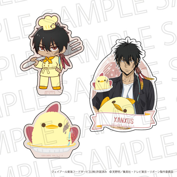 SR-GYM TV Anime "Reborn!" Sticker Set XANXUS (10 Years Later)