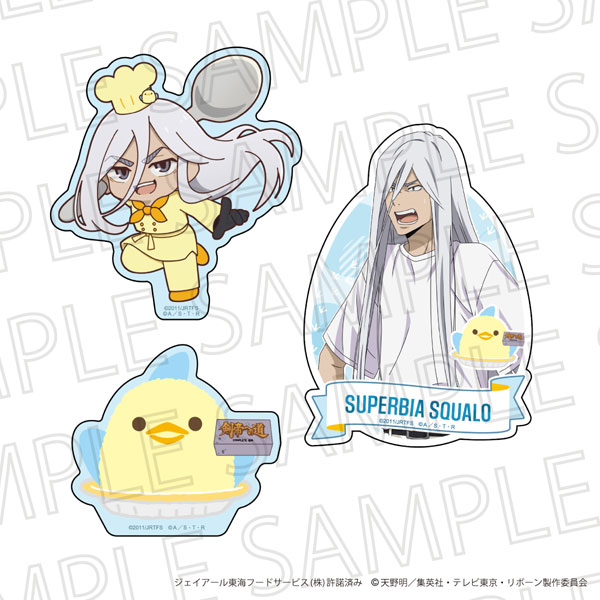 SR-GYM TV Anime "Reborn!" Sticker Set Superbi Squalo (10 Years Later)