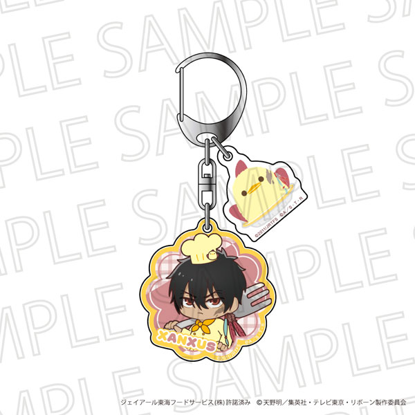 SR-GYM TV Anime "Reborn!" Acrylic Keychain XANXUS (10 Years Later)