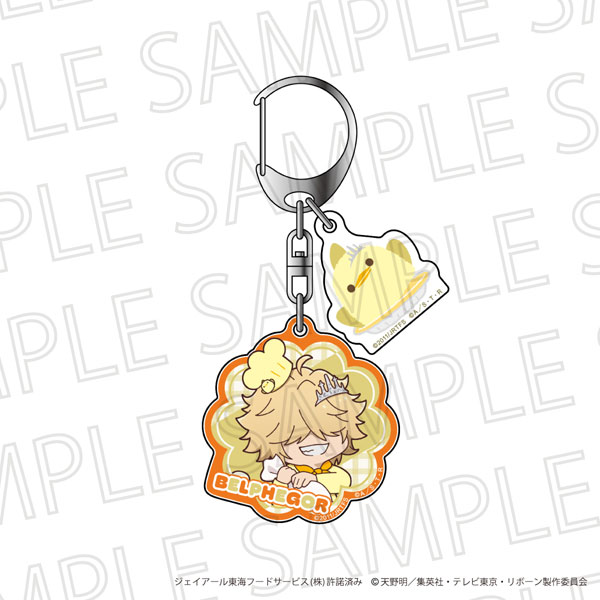 SR-GYM TV Anime "Reborn!" Acrylic Keychain Belphegor (10 Years Later)