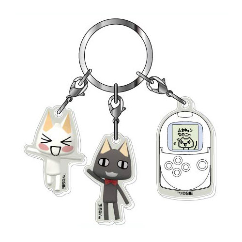 Bandai 3부 아크릴 키체인 도코 데모 잇쇼 01 토로 & 쿠로