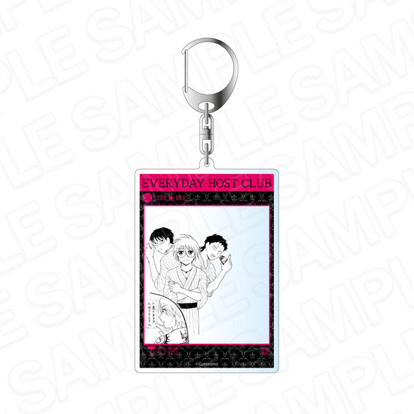 Contents Seed Everyday Host SNS Style Acrylic Keychain CLUB ONE