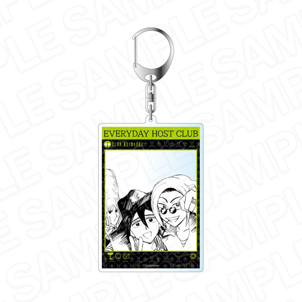 Contents Seed Everyday Host SNS Style Acrylic Keychain Club Kuidaore