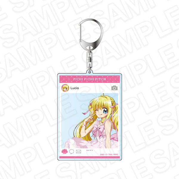 Contents Seed Mermaid Melody Pichi Pichi Pitch SNS StyleKeychain Lucia Birthday Party! ver.