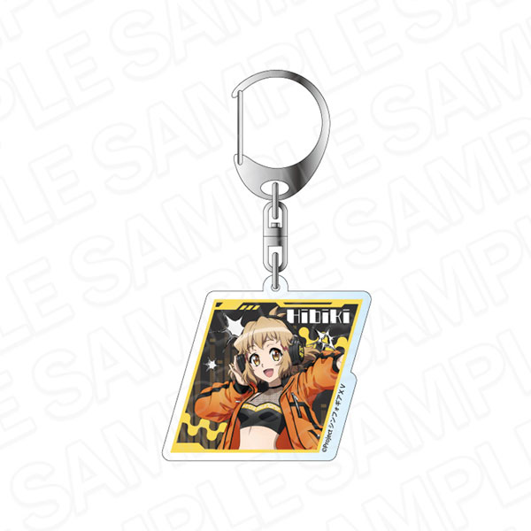 Contents Seed Senki Zesshou Symphogear XV Hologram Acrylic Keychain Hibiki Tachibana DJ ver.