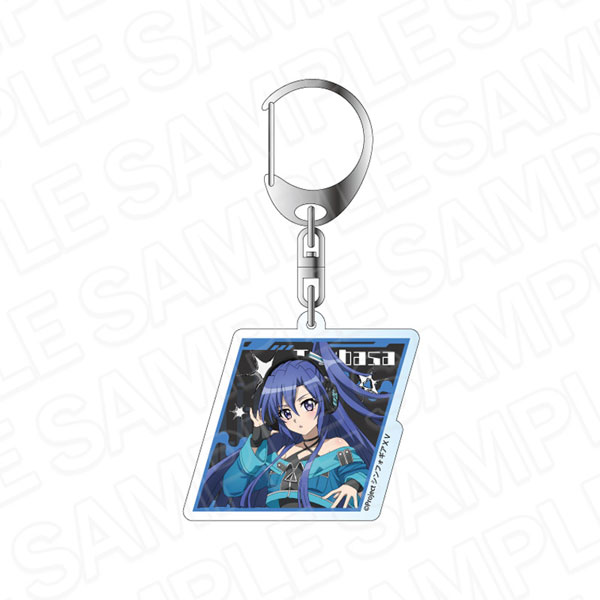 Contents Seed Senki Zesshou Symphogear XV Hologram Acrylic Keychain Tsubasa Kazanari DJ ver.