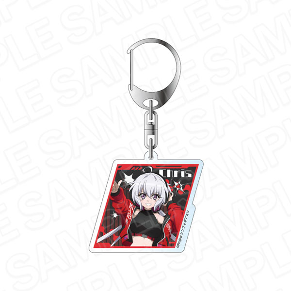 Contents Seed Senki Zesshou Symphogear XV Hologram Acrylic Keychain Chris Yukine DJ ver. รูปภาพ 1