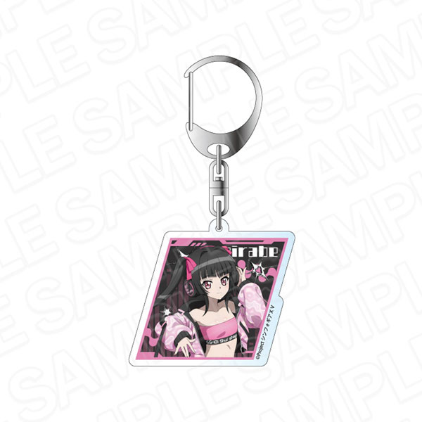 Contents Seed Senki Zesshou Symphogear XV Hologram Acrylic Keychain Shirabe Tsukuyomi DJ ver.