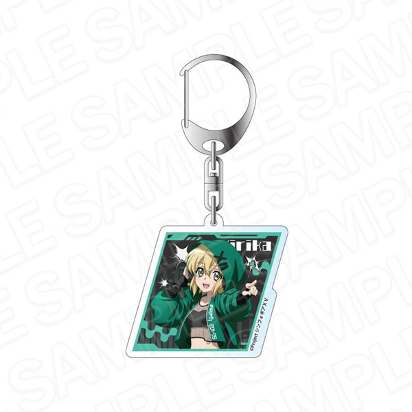 Contents Seed Senki Zesshou Symphogear XV Hologram Acrylic Keychain Kirika Akatsuki DJ ver.
